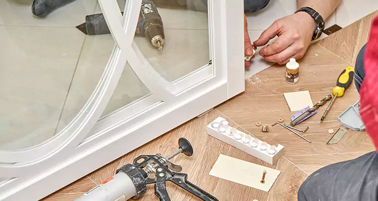 Interior Patio Door Casing Repair in Daytona Beach, FL